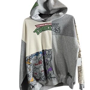 Gray tmnt turtle Hoodie